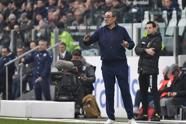 Sarri: “Il ritorno di Chiellini? S’è messo in campo da solo, me lo sono ritrovato accanto”
